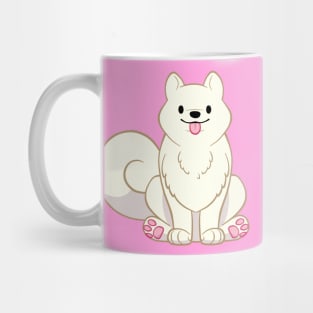 Samoyed Sebastian - Pink Mug